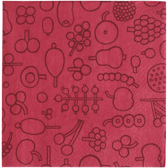 Iittala - OTC Pappersservett 33x33 cm Röd