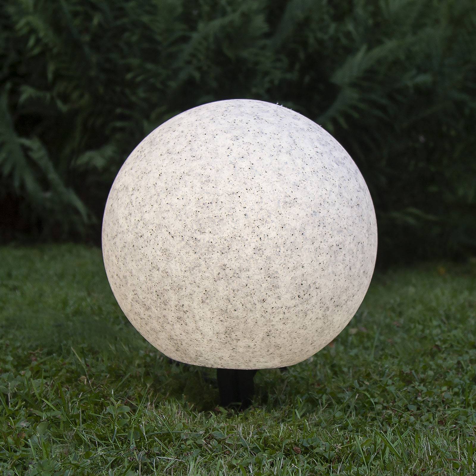 Terrasslampa Gardenlight, sfärisk Ø 30 cm