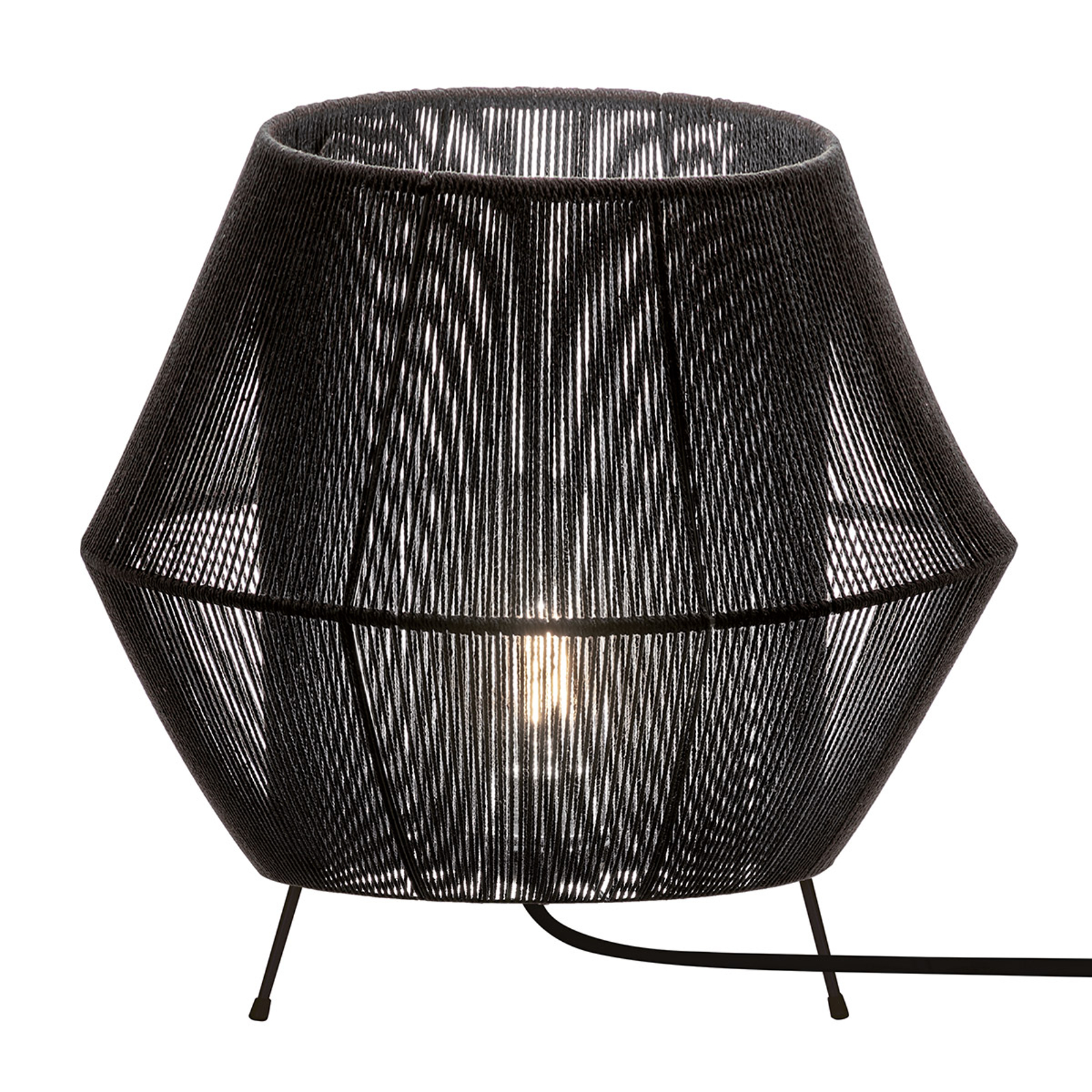 Bordslampa Zaira i svart