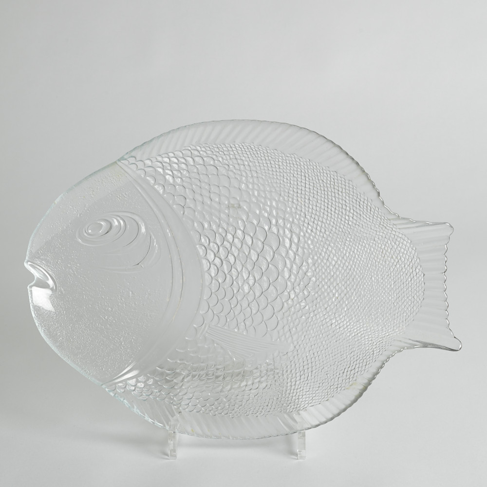 Vintage - Fiskfat i Glas