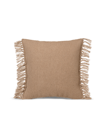 Kelim Fringe Kudde Large Sand