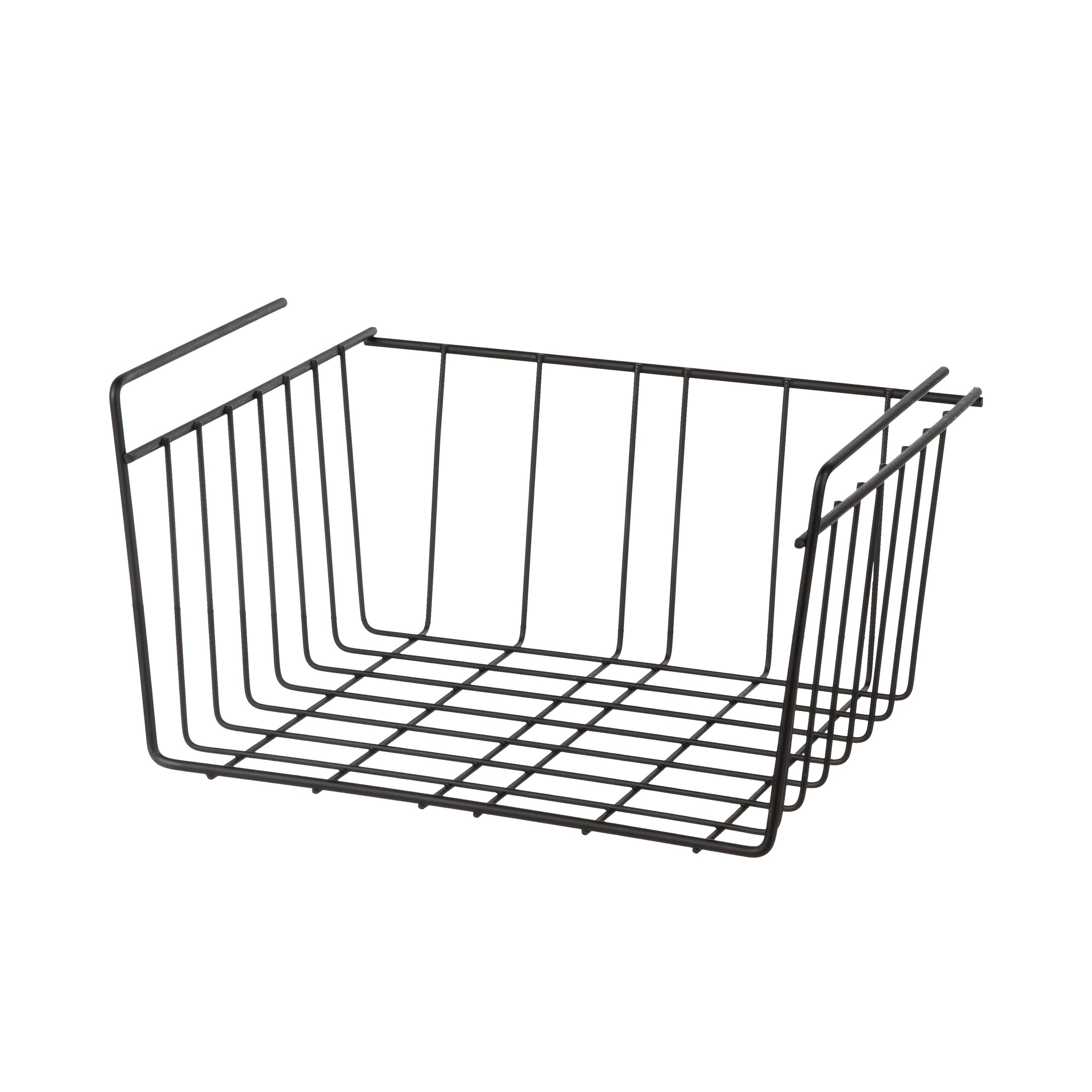 Hängkorg Hylla S Svart