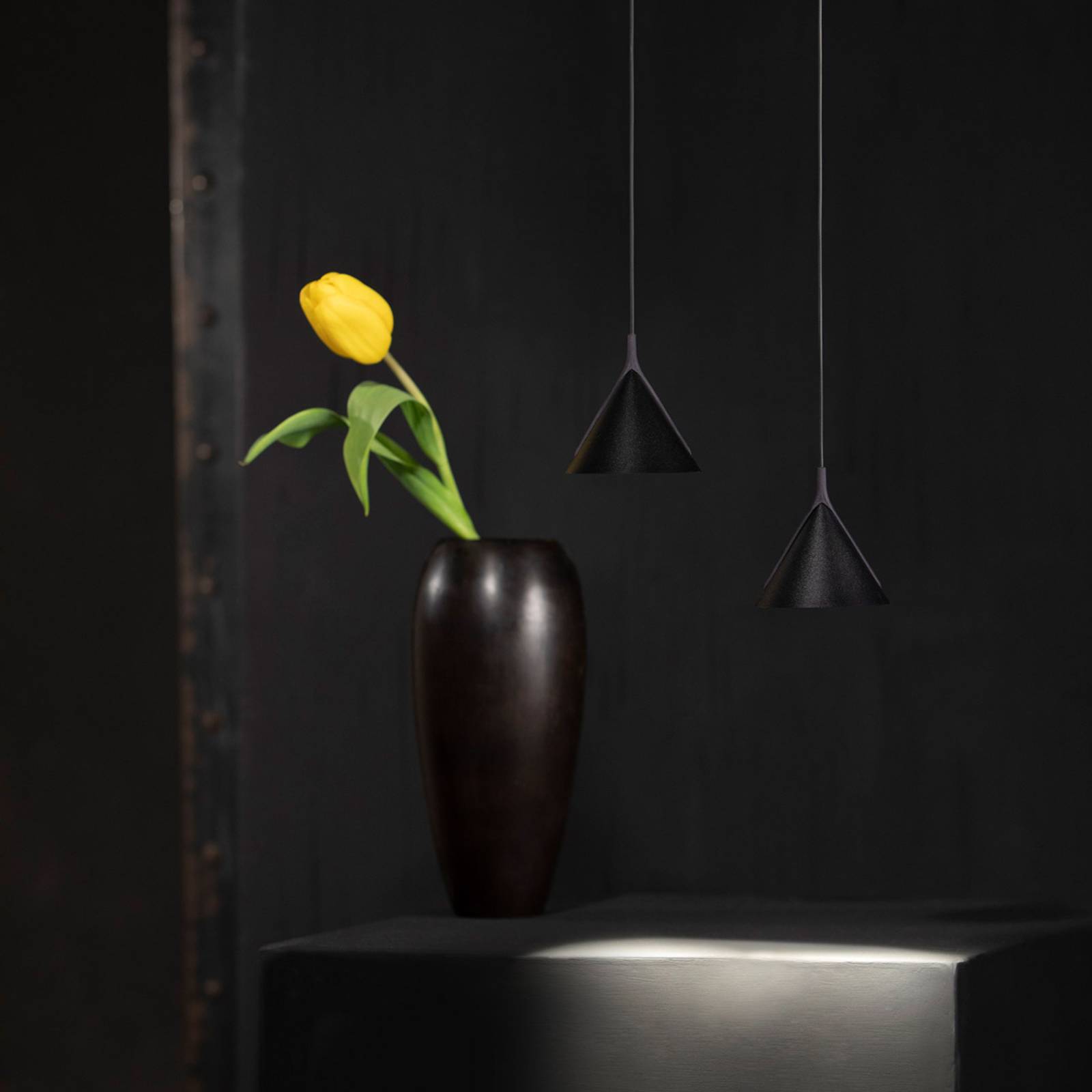 Axolight Jewel Mono pendel svart-grå 2 700 K 12°