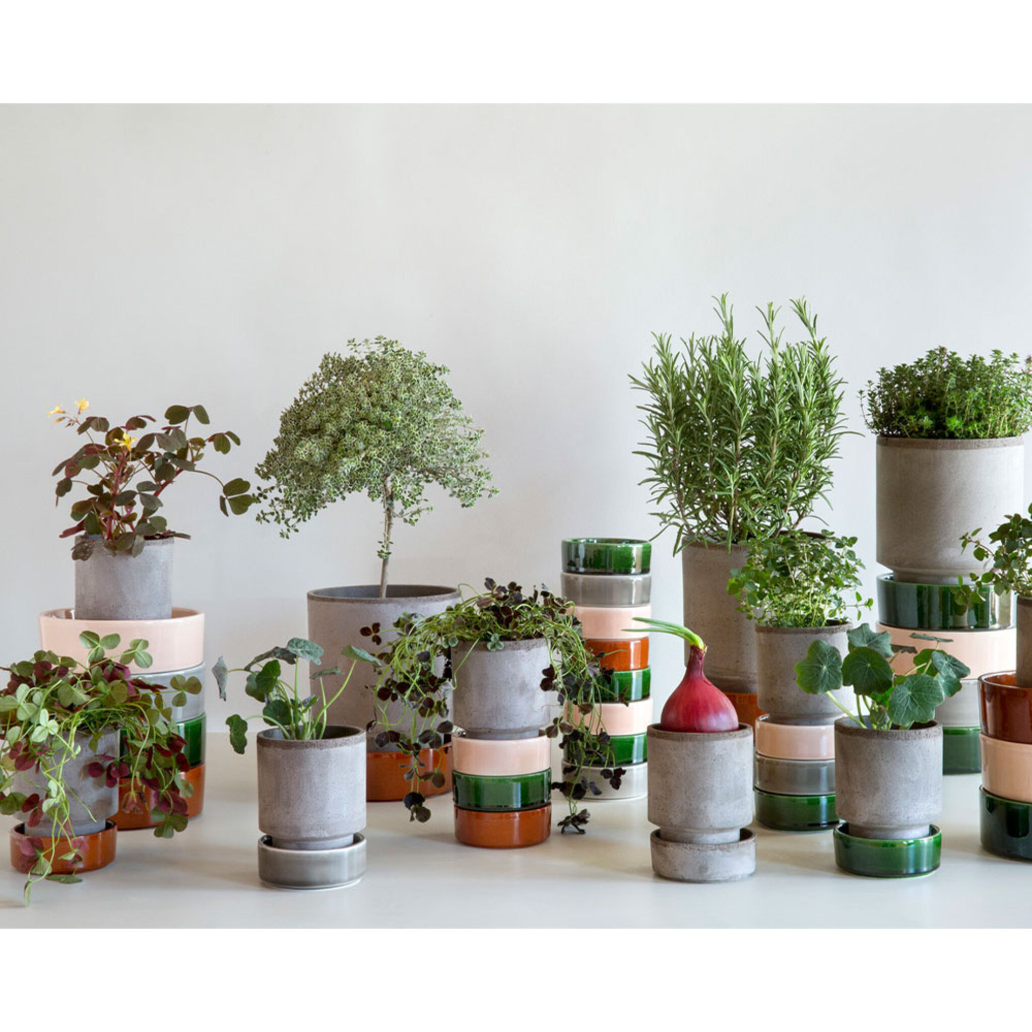 Krukfat - The Hoff Pot Grå, 14 cm, 14 CM