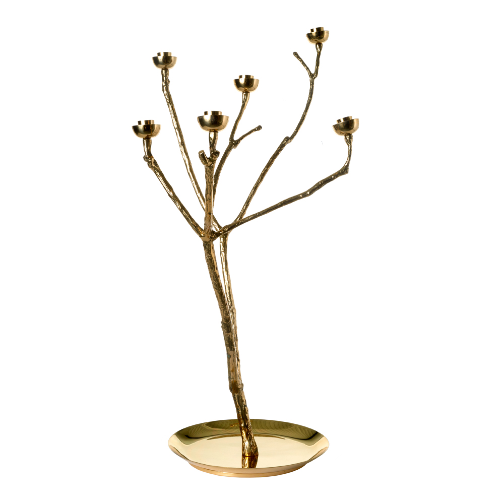 Pols Potten - Pols Potten Twiggy Kandelaber 65 cm Guld