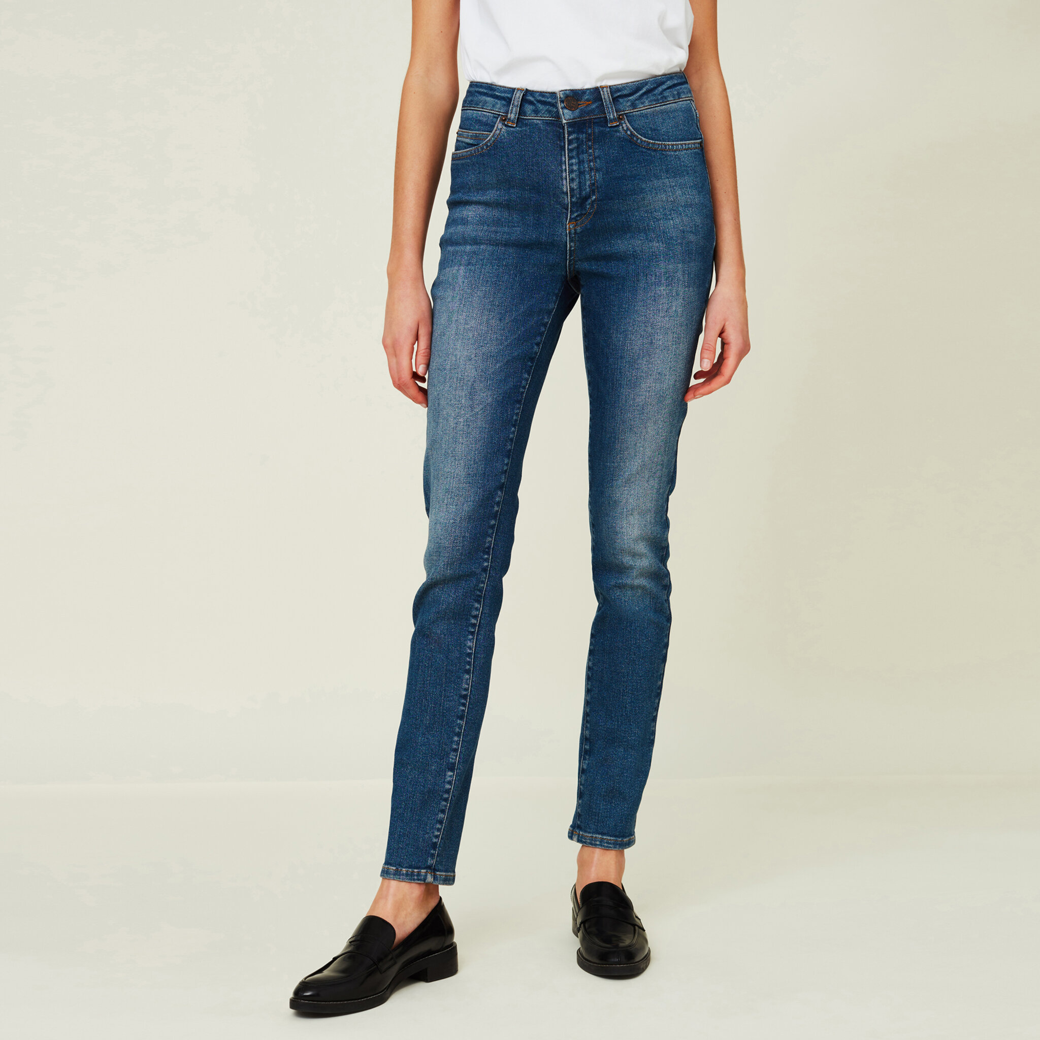 Zoe Blue Denim Pants