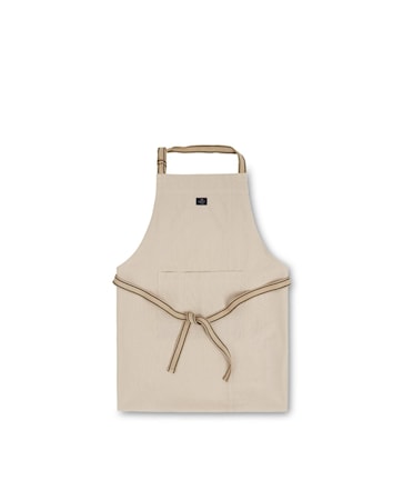 Icons Cotton Canvas Apron Förkläde Beige 80x105cm