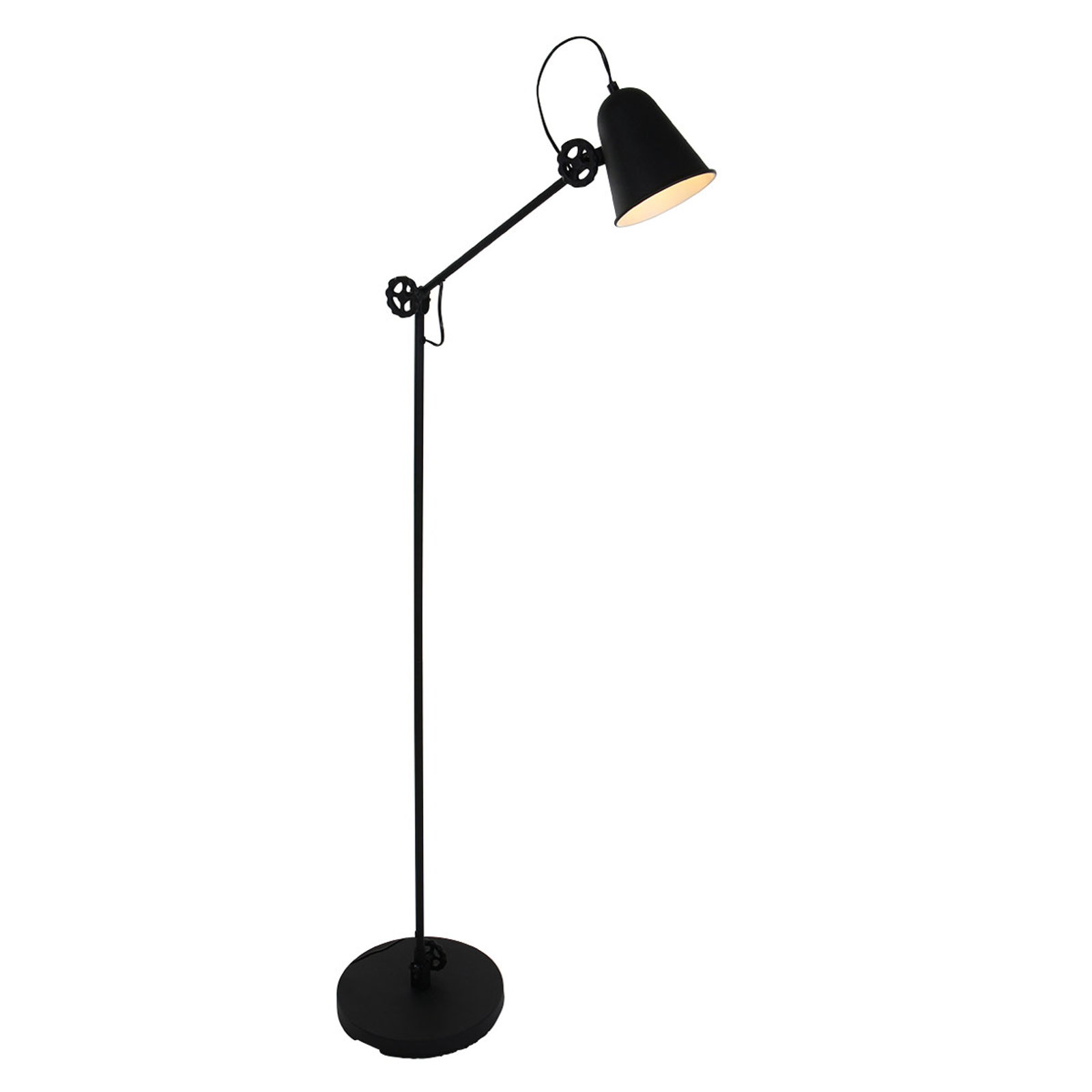 Golvlampa Anne Dolphin svart