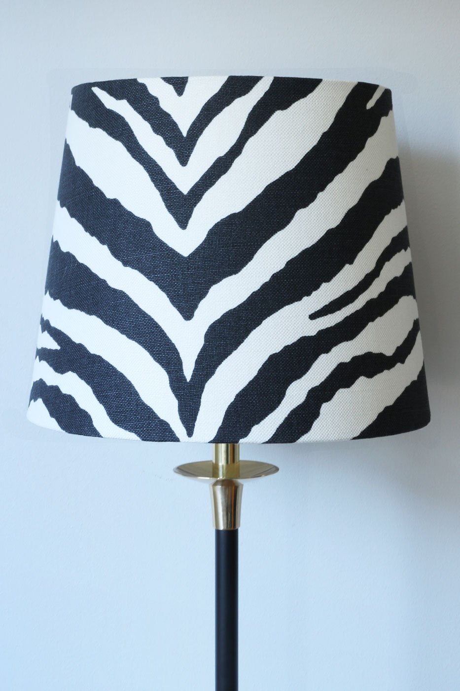Lampskärm Sixten 32 cm Zebra svart