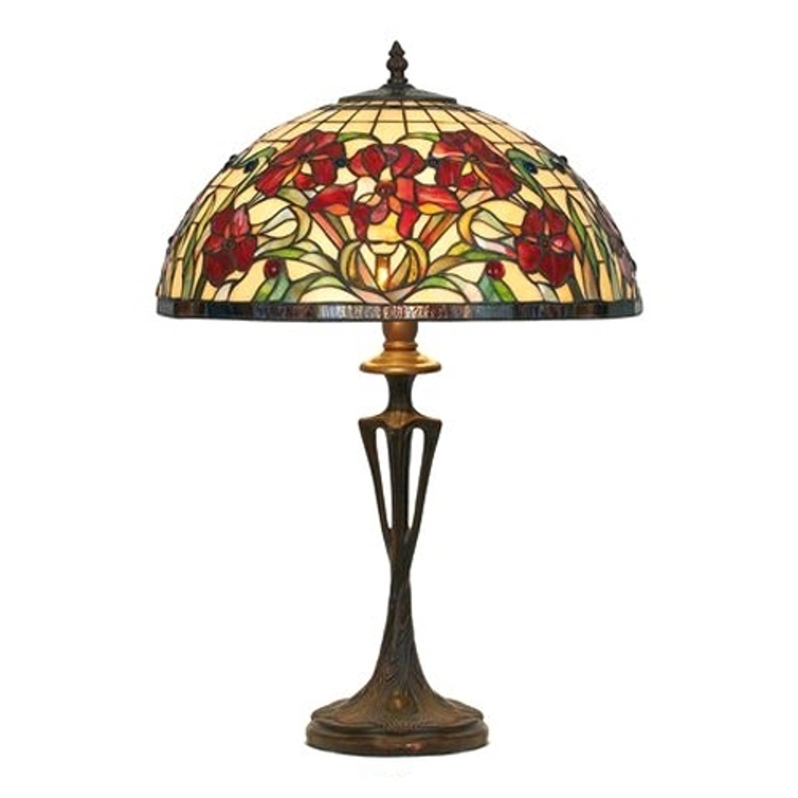 Bordslampa Eline i Tiffany-stil