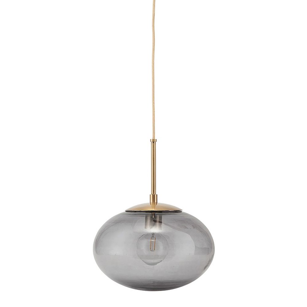 House Doctor - Opal Taklampa 22 cm Grå/Mässing