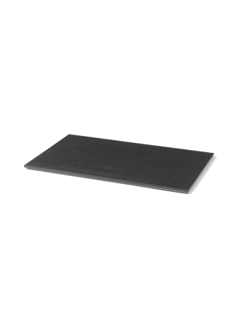 Tray for Plant Box Large Trä Svart