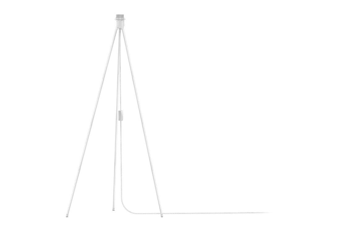 Floor tripod matt white H 109 cm