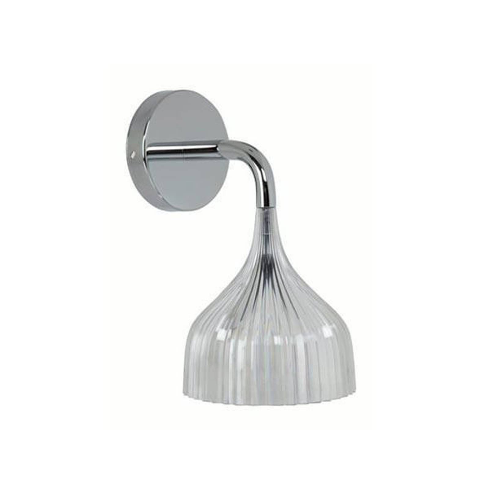 Kartell É - LED-vägglampa, transparent