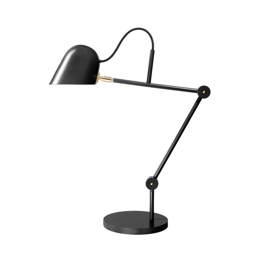 Skrivbordslampa STRECK Svart mässing Örsjö belysning