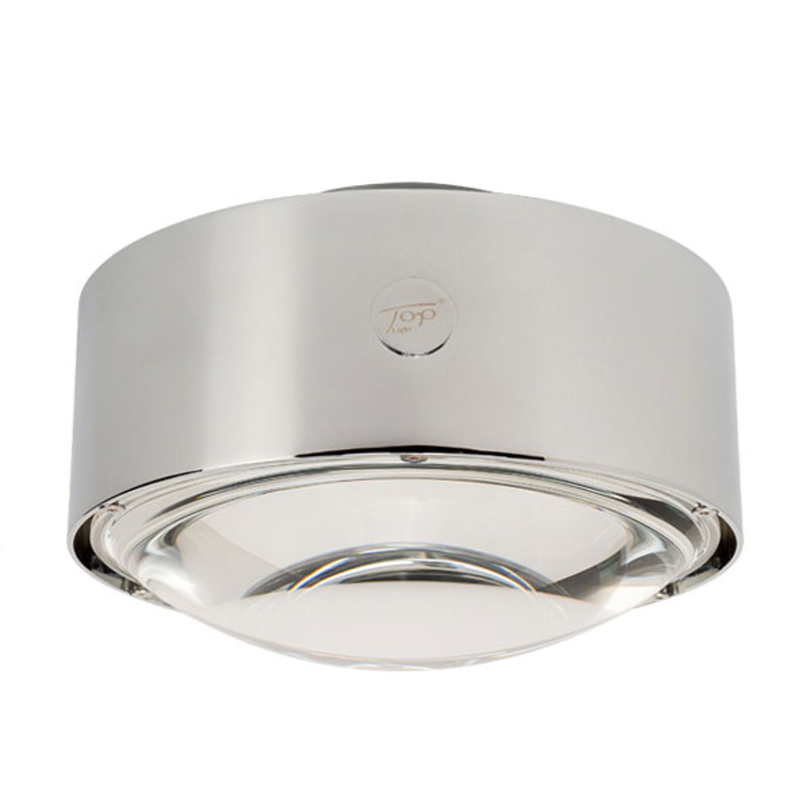 LED-taklampa Puk Meg Maxx Plus, krom matt