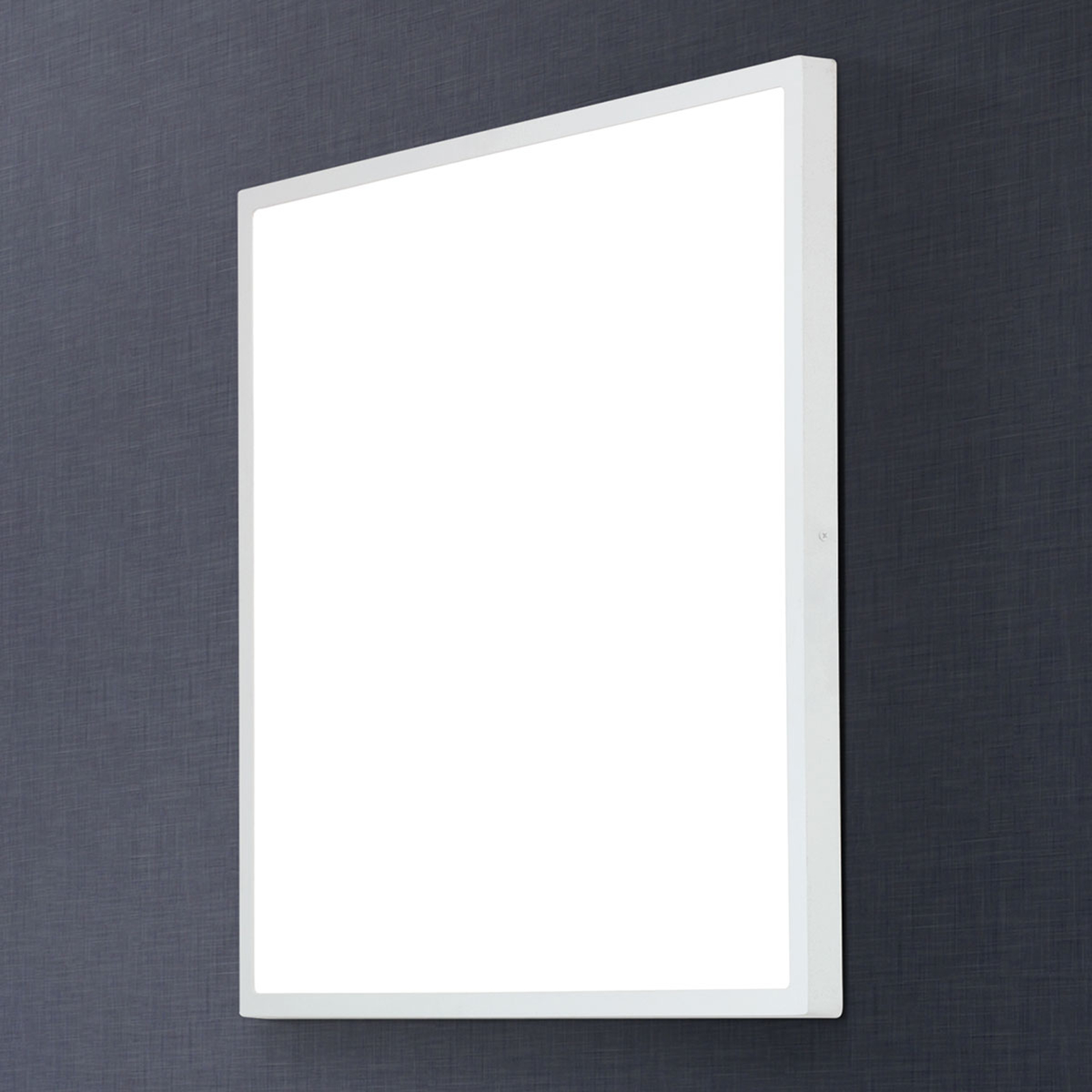 Kantig LED-vägglampa Lero 60 x 60 cm