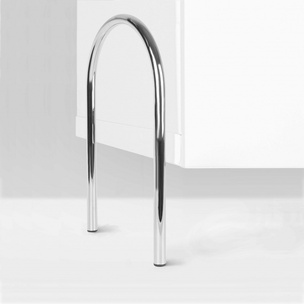 Prettypegs HEDVIG NARROW möbelben 2-set krom