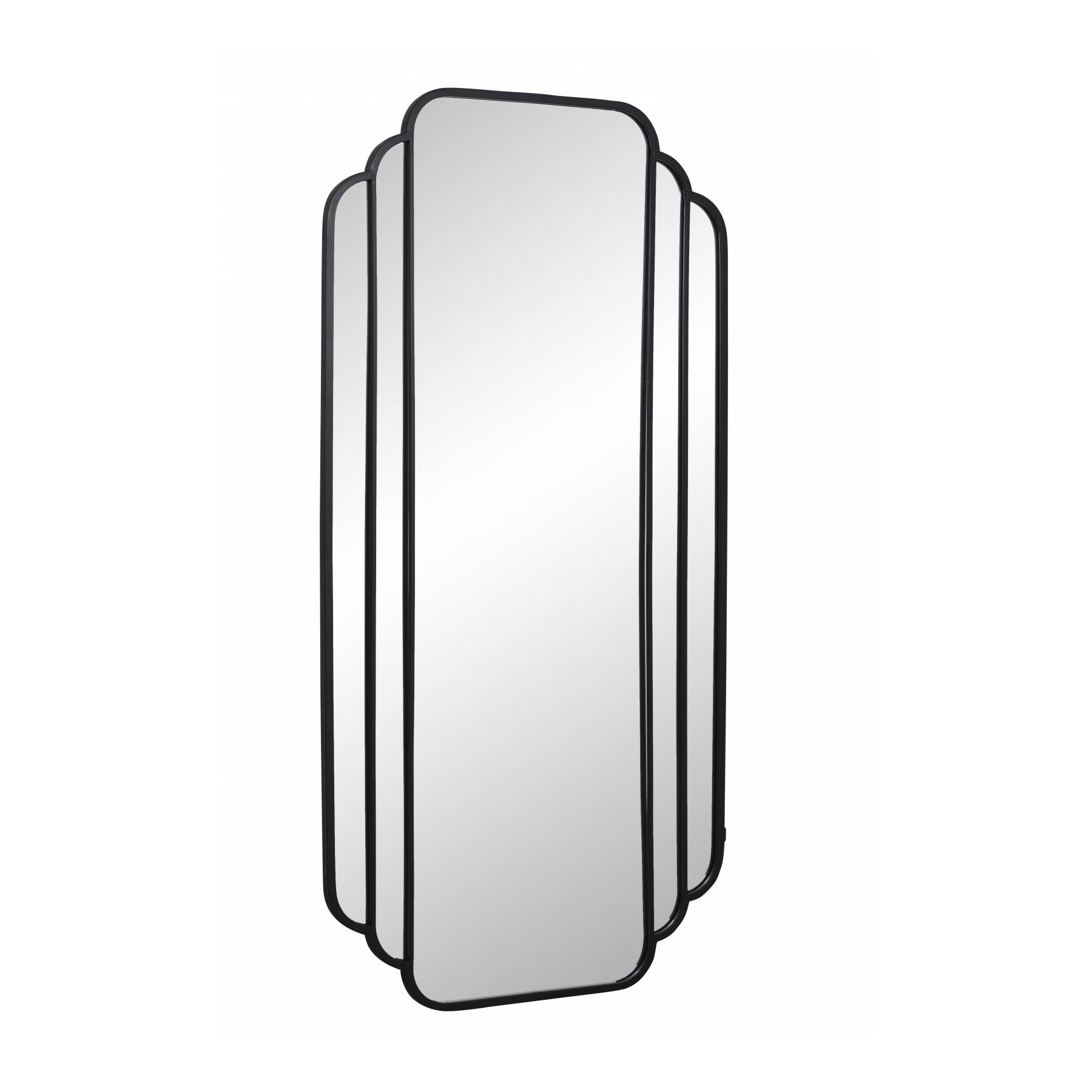 Spegel SKYLARK 204 cm svart ram Nordal