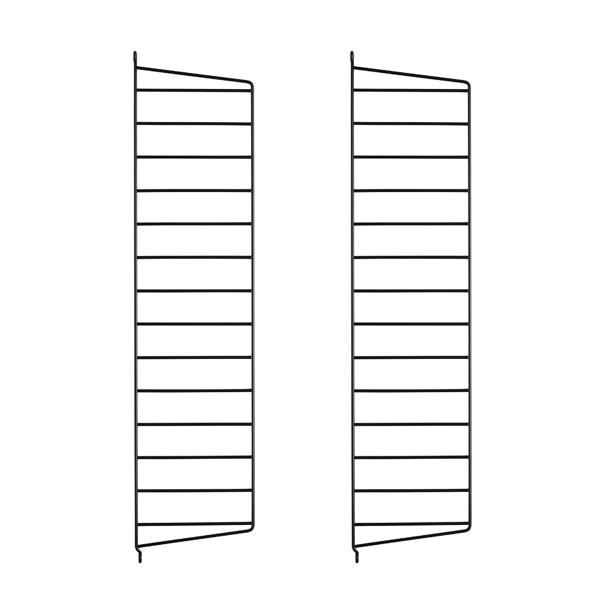 String Väggavel 75x20 2-p svart