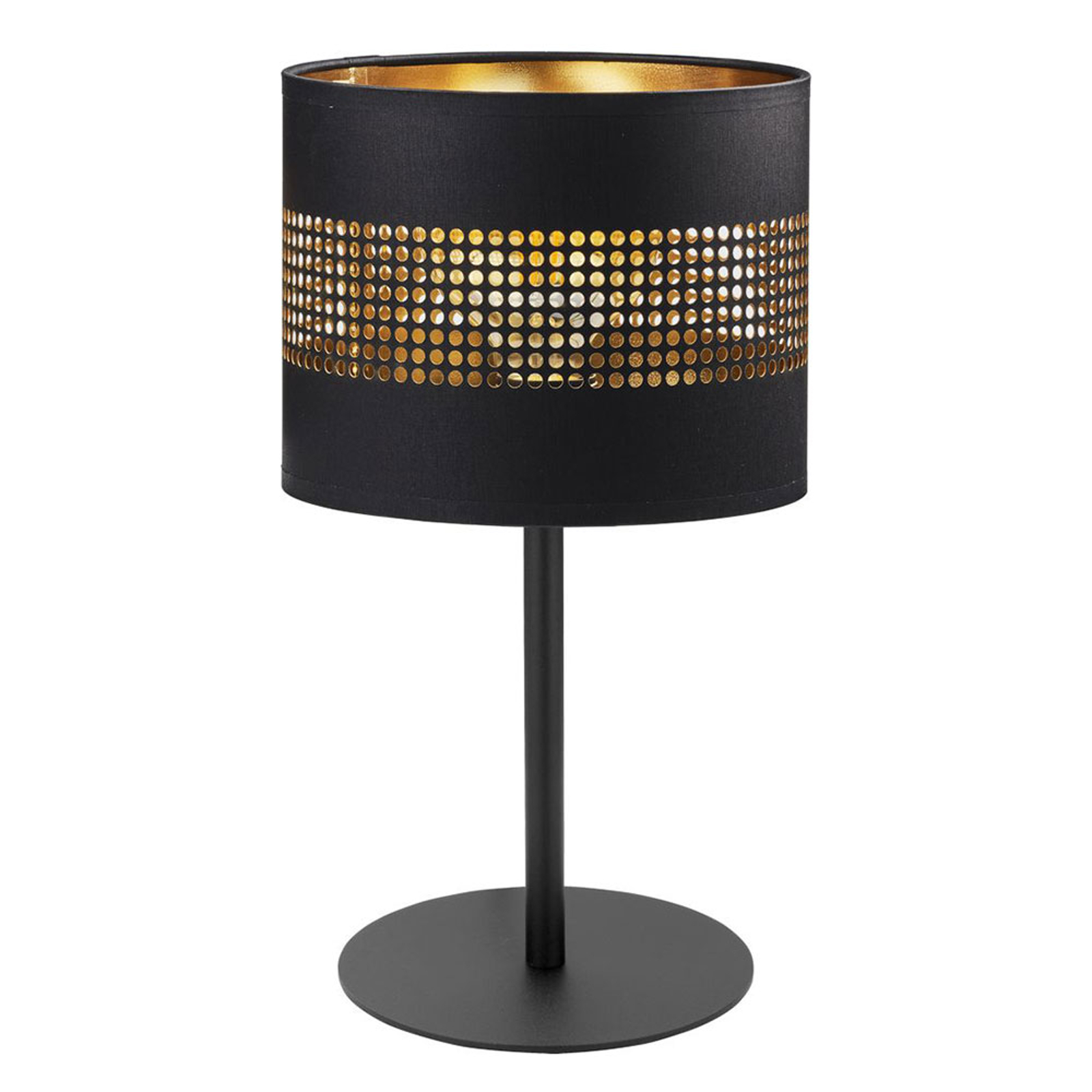 Bordslampa Tago svart/guld