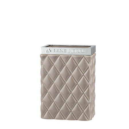 Portia Tandborstmugg Brun/Silver