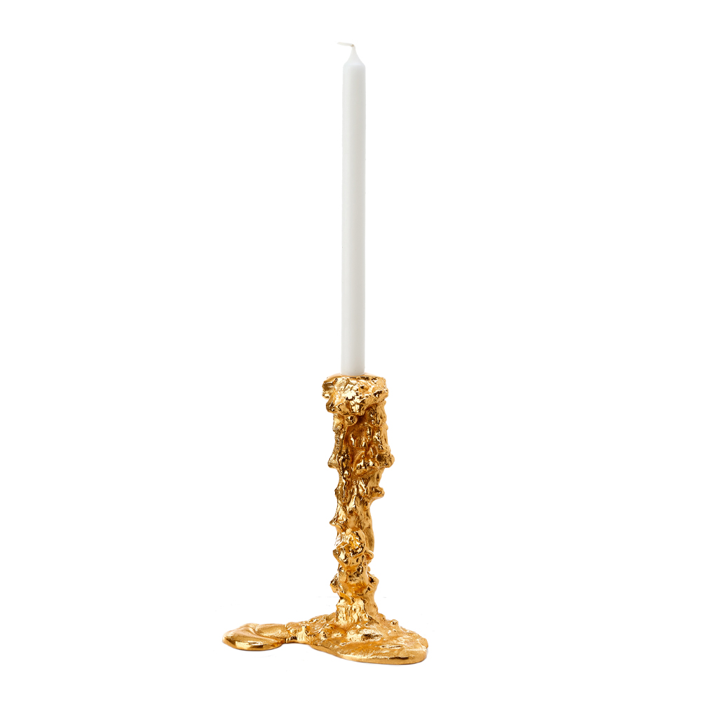 Pols Potten - Pols Potten Drip Ljusstake 25 cm Guld