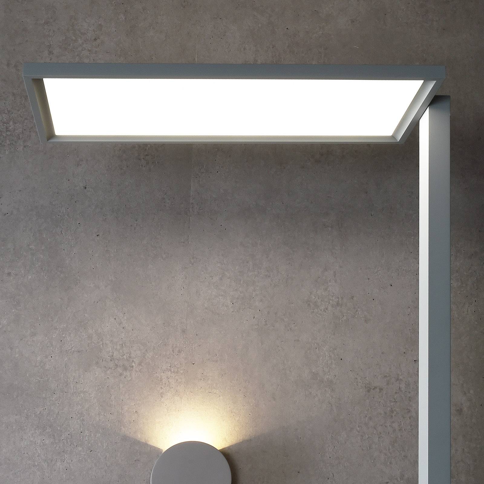 LED-golvlampa Office One Transparent touchdim