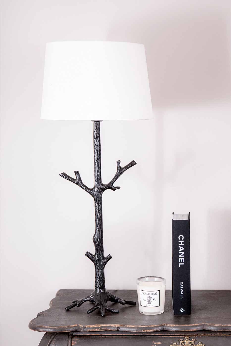 Lampfot Fryken 61 cm svart