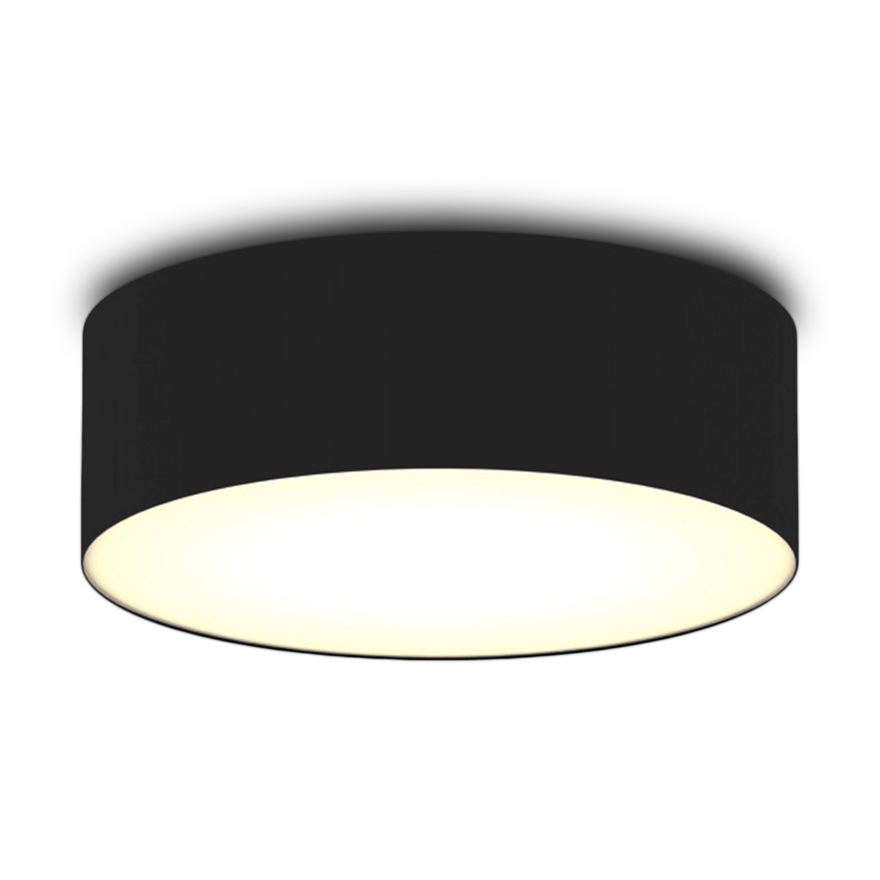 Svart textil-taklampa Ceiling Dream 30 cm