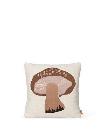 Forest Broderad Kudde Porcini