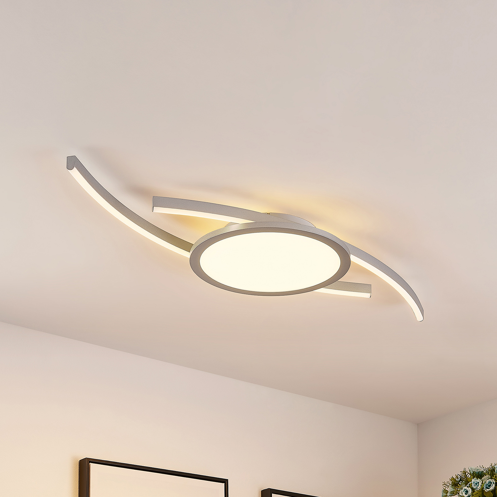 Lucande Tiaro LED-taklampa, rund