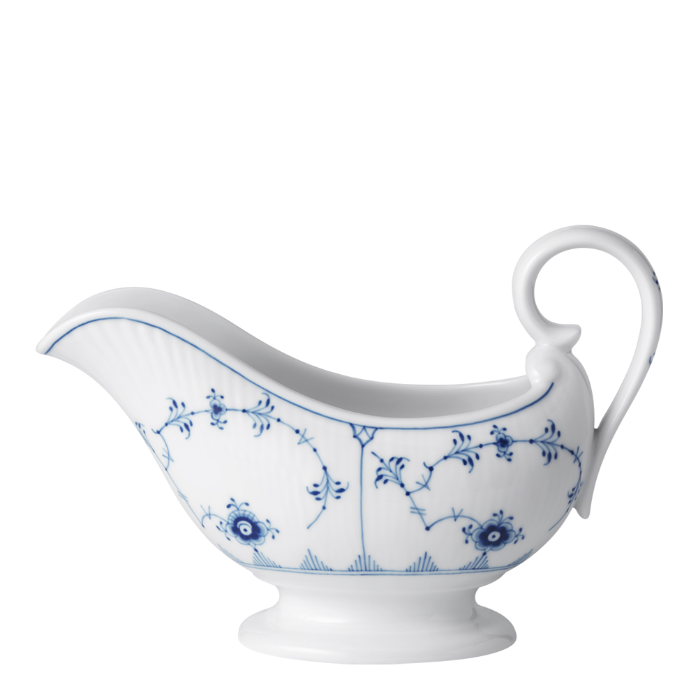 Royal Copenhagen - Blue Fluted Plain Såspipa 37 cl