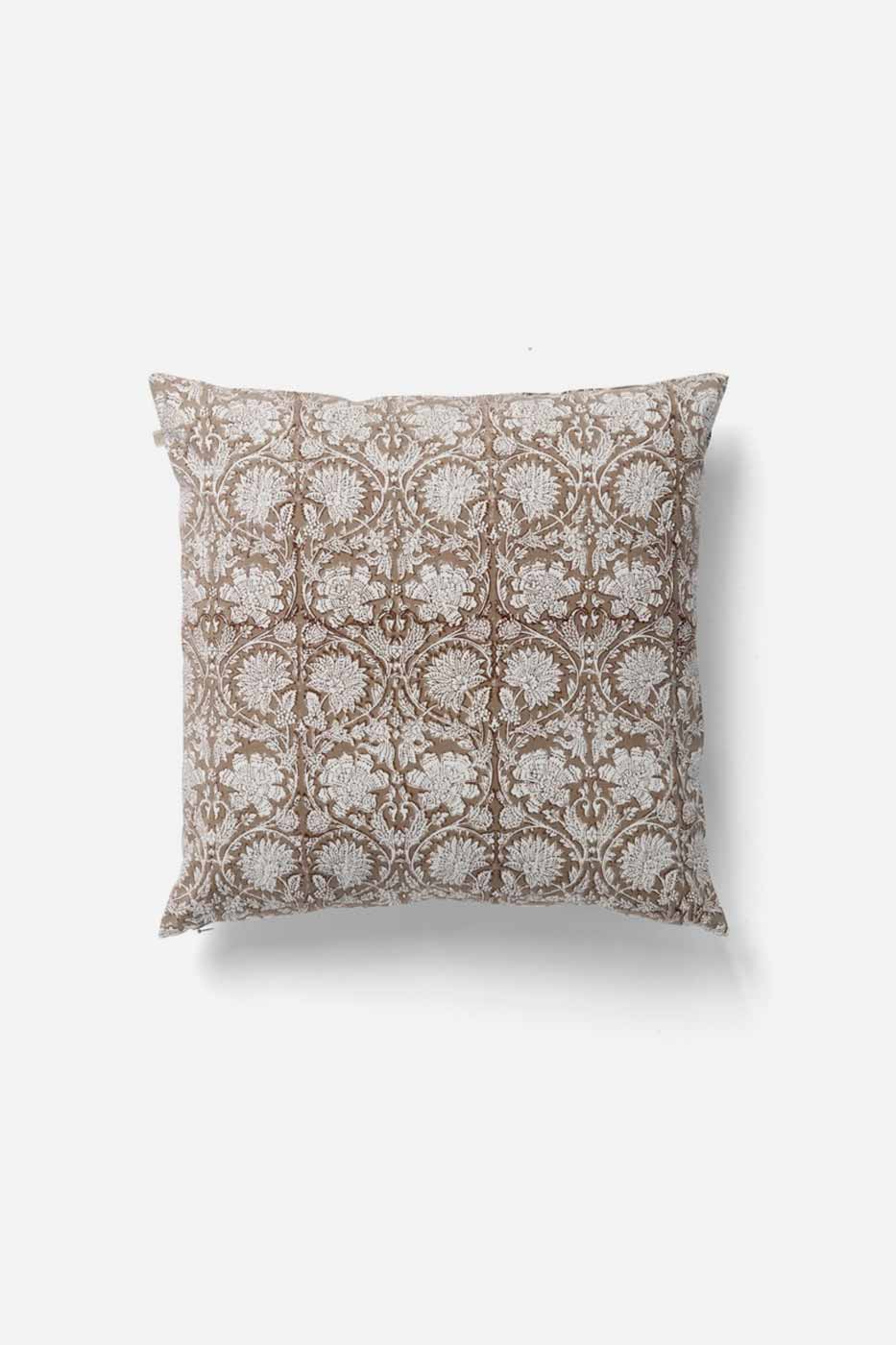 Kuddfodral Paradise Light Brown 50x50cm