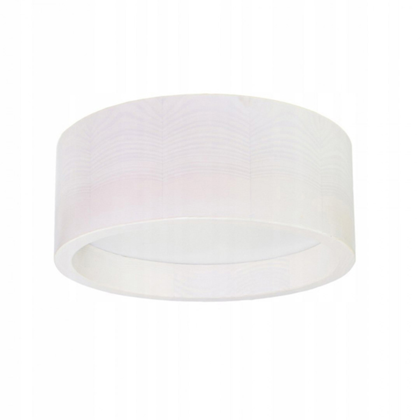 LED-taklampa Deep, Ø 28 cm, vit