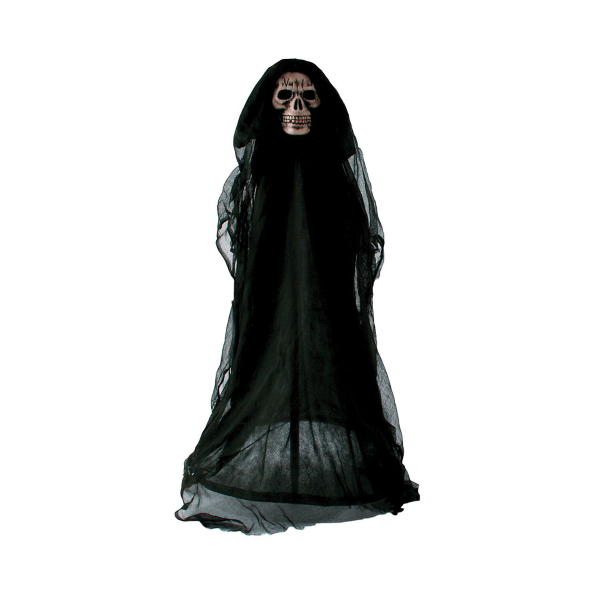 Prop, vålnad svart 90 cm Halloween
