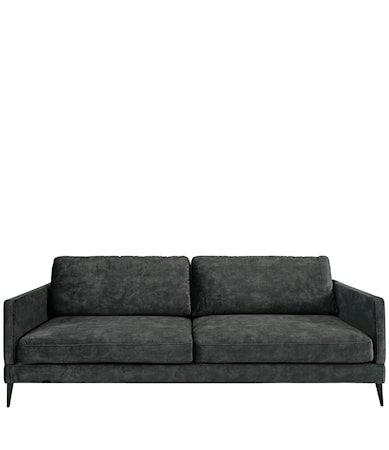 ANDORRA 3-s velvet dark grey