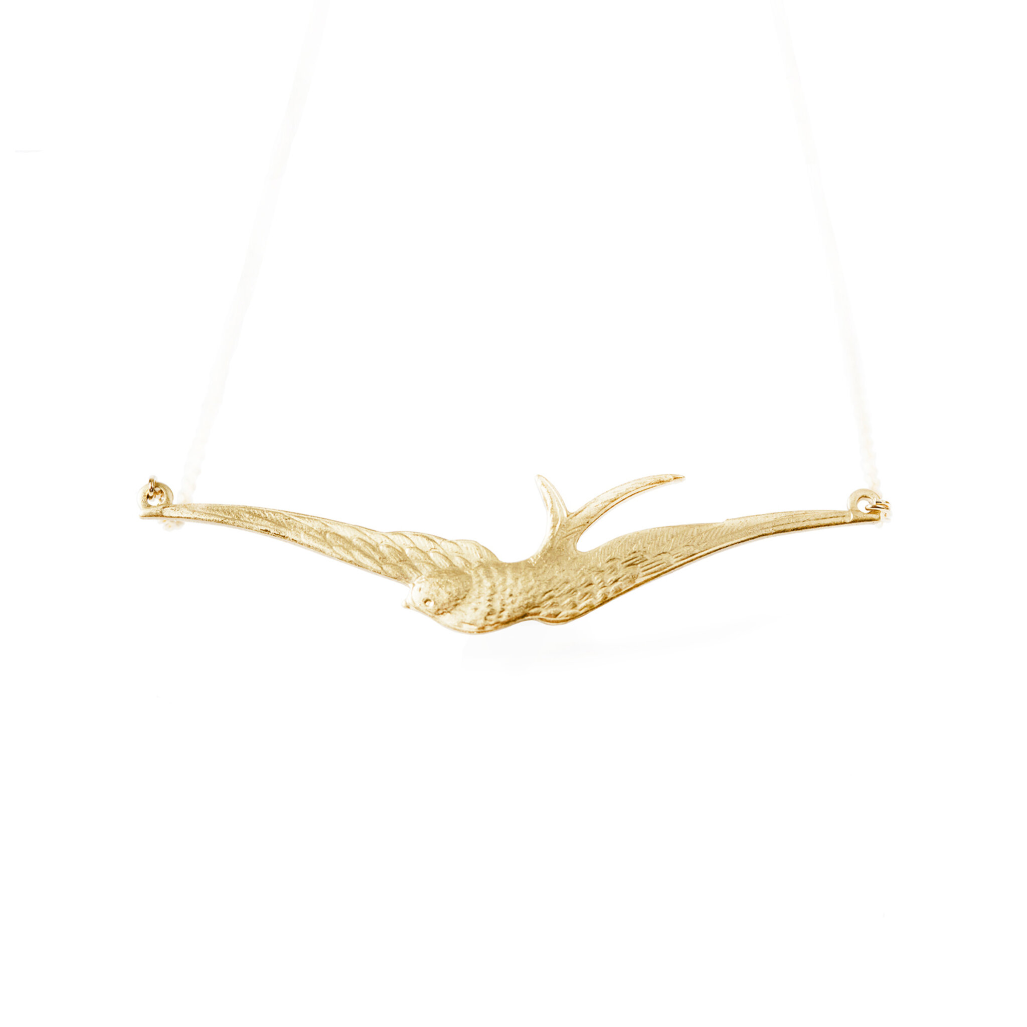 Halsband Svala, guld