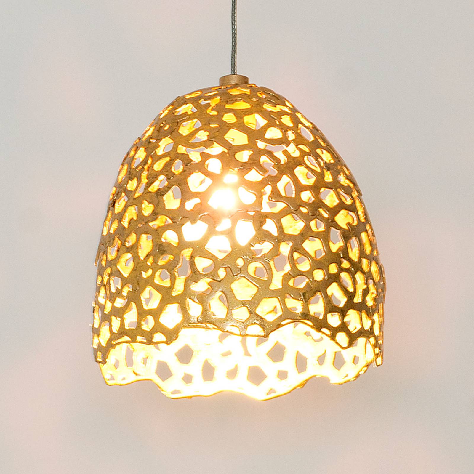 Hänglampa Lily Piccolo, guld