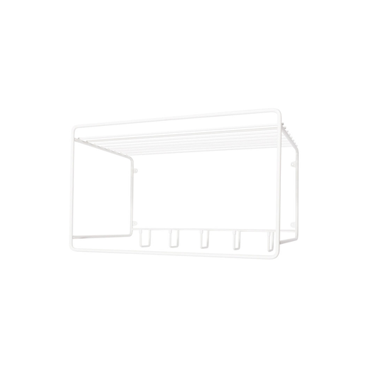 Hatthylla Uptown Hat Rack vit Maze