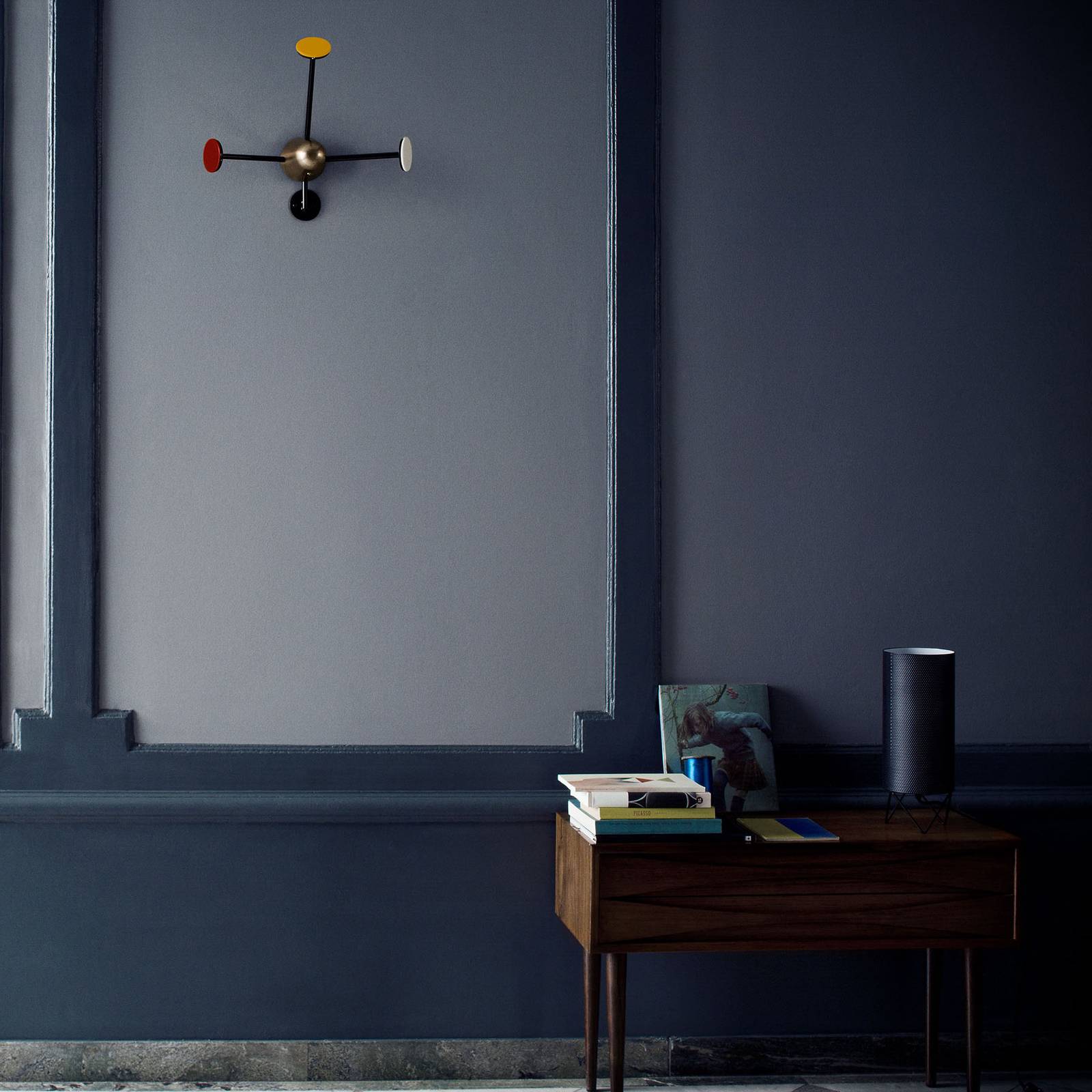 GUBI Pedrera H2O bordslampa, svart