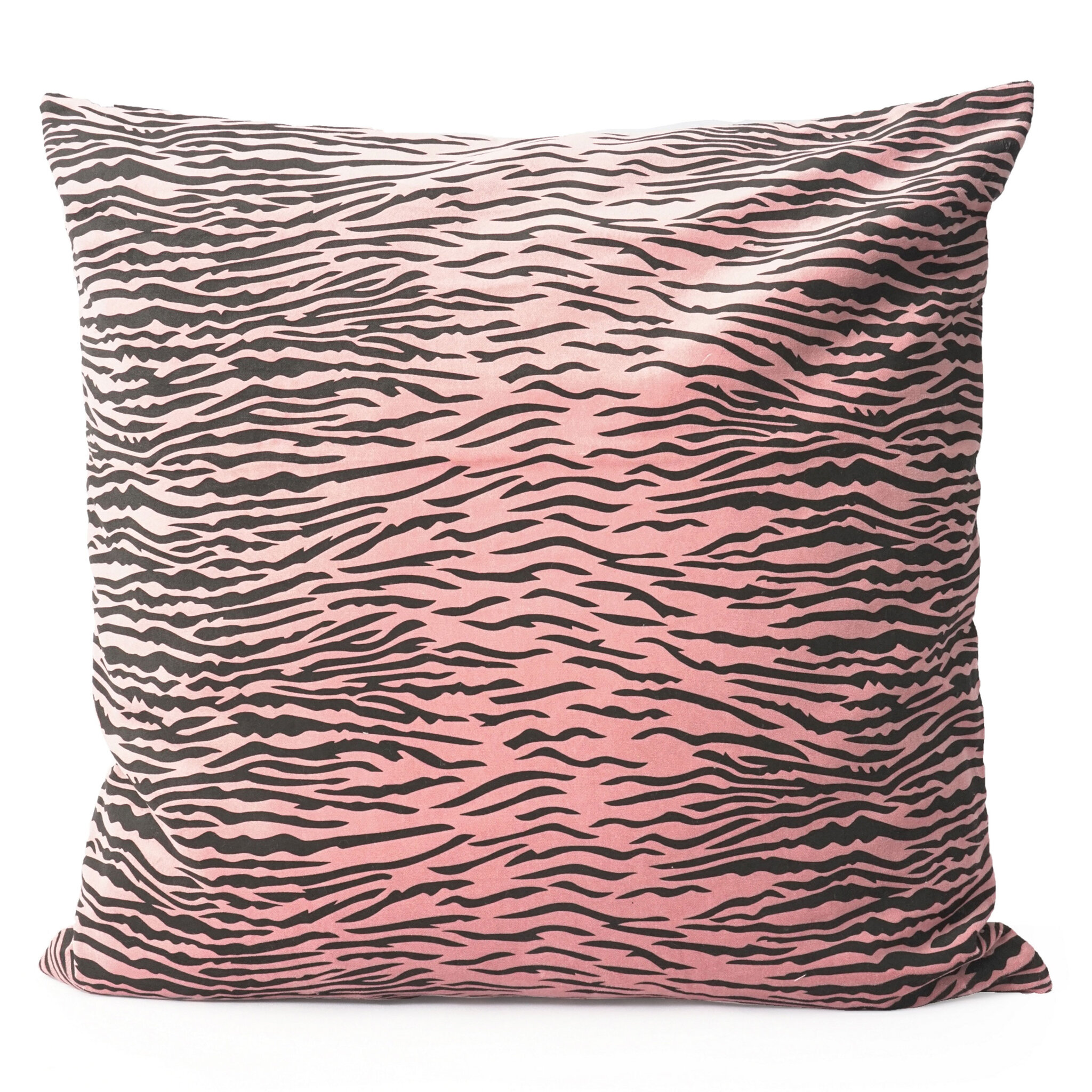 Kuddfodral Rose Zebra Velvet 50x50 cm, 50X50