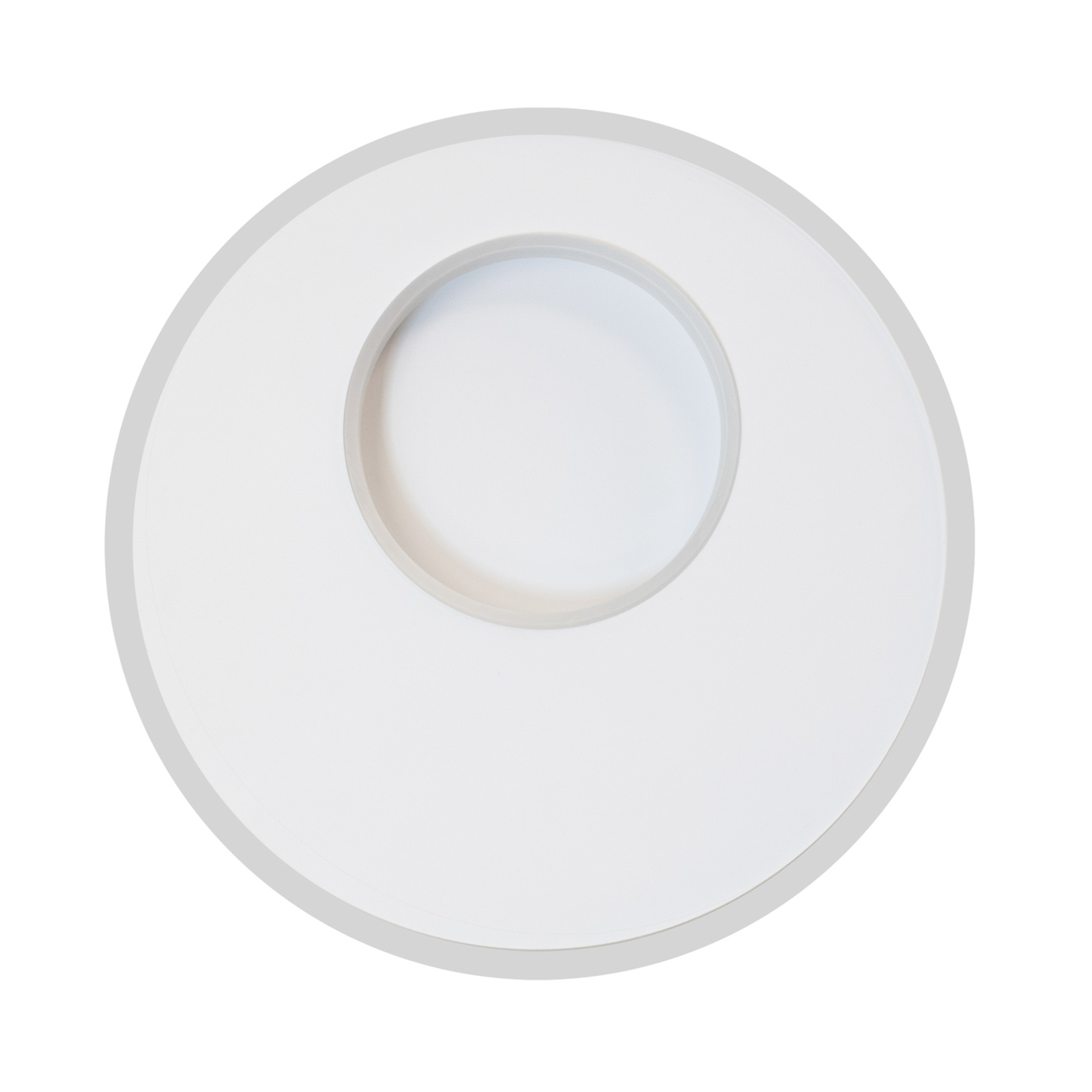 LED-vägglampa Krater vit tunable white dimbar