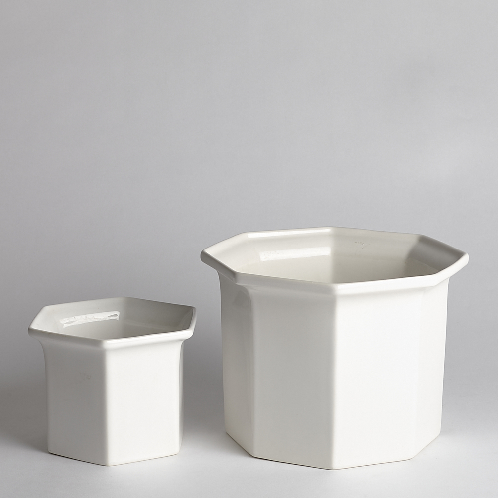 Gustavsberg - SÅLD Krukor Oktavius 2 st