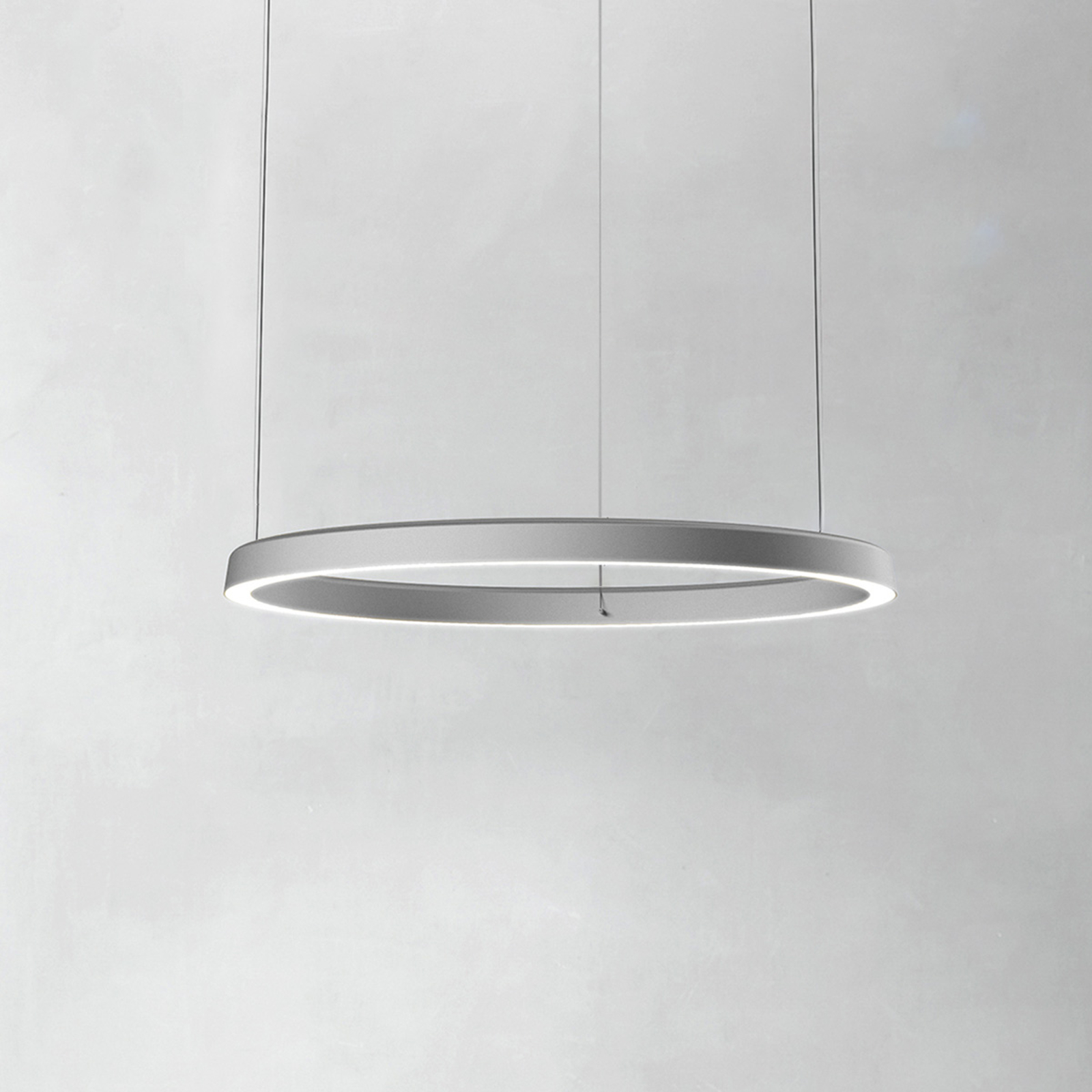 Luceplan Compendium Circle 72 cm, aluminium