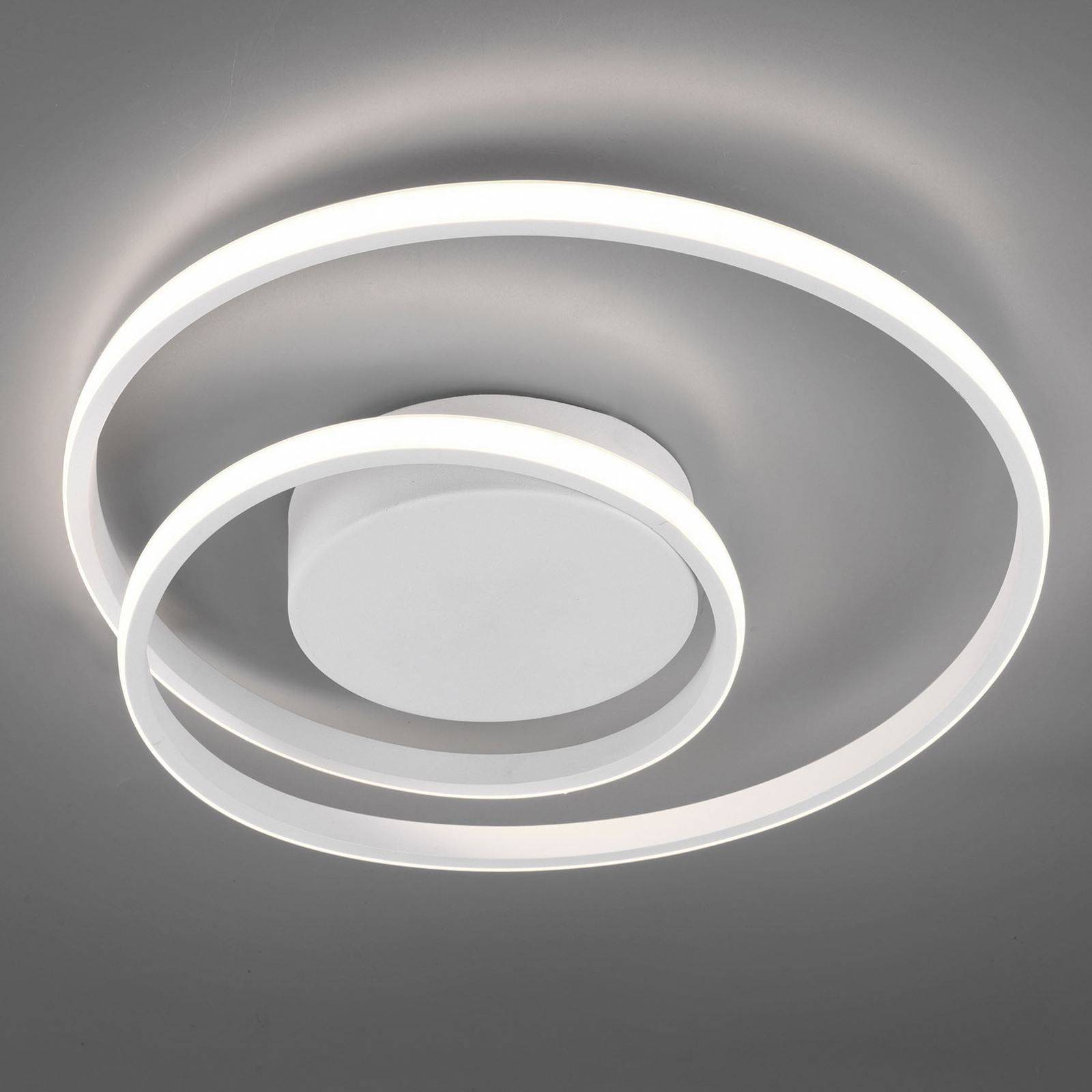 LED-taklampa Zibal dimbar vit