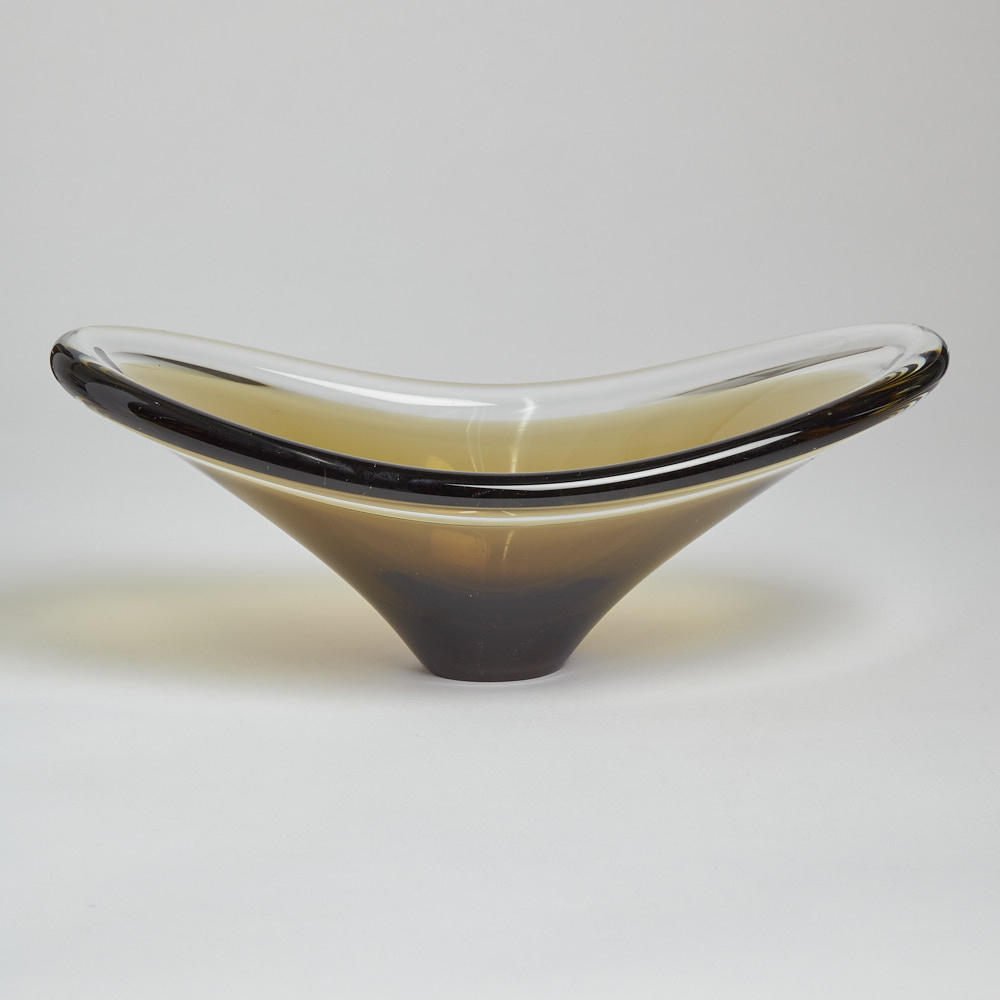 Vintage - Brun Glasskål