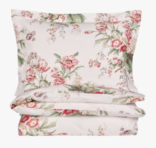 Big Flower påslakanset i percale multi