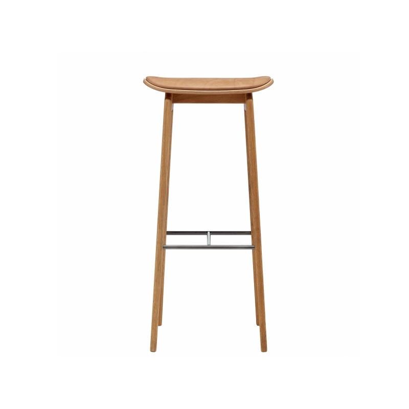 NY11 Barpall 65 cm natur läder, Norr11