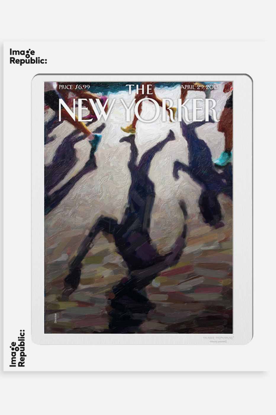 Poster The New Yorker Shadow marathon 40x50 cm